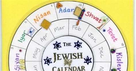 Jewish Calendar Calendar Activities And Calendar On Pinterest
