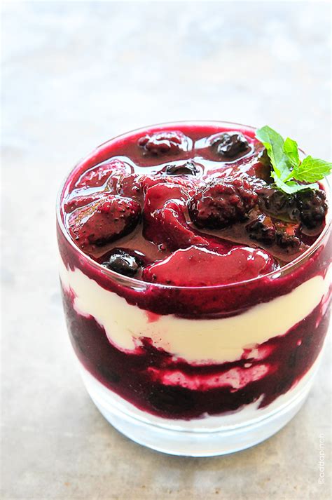 Triple Berry Sauce And Triple Berry Parfait Recipes Zuris Baking And