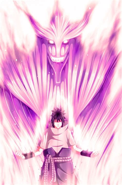 Sasuke Complete Susanoo Sasuke Uchiha Naruto Shippuden Anime Sasuke