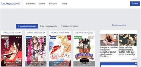 Páginas Para Leer Manga Y Anime En Español