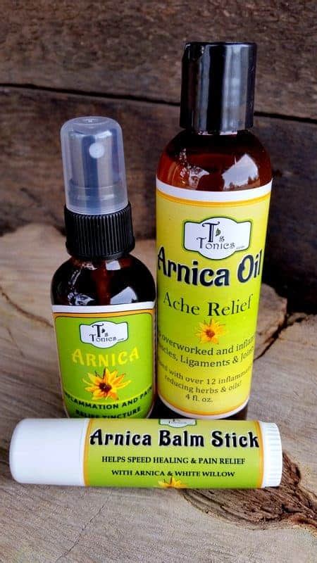 Arnica Pain Relief Set Ts Tonics