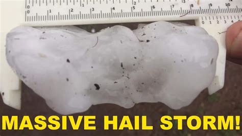 Massive Hail Storm Brisbane Qld Australia Youtube