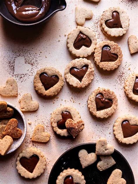 Hazelnut Shortbread Cookies One Sarcastic Baker