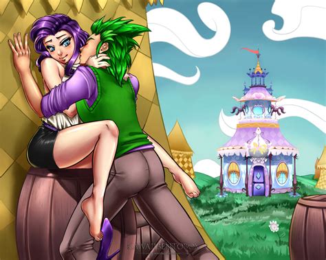 Spike X Rarity Commission By Hotbento On Deviantart