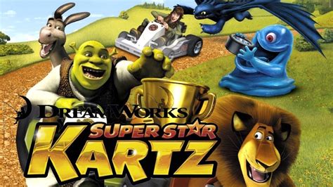 Dreamworks Super Star Kartz English Kart Racing With Shrek