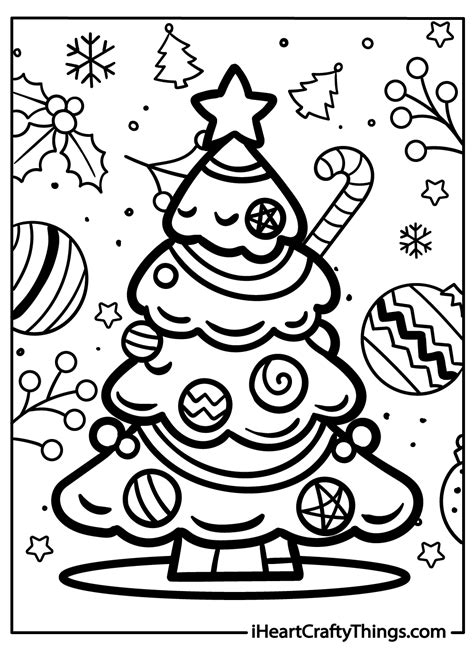 Christmas Coloring Pages Coloring Library