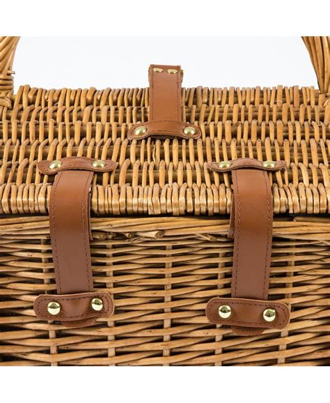 Picnic Time Somerset Green Picnic Basket And Reviews Outdoor Dining And Entertaining Dining Macys