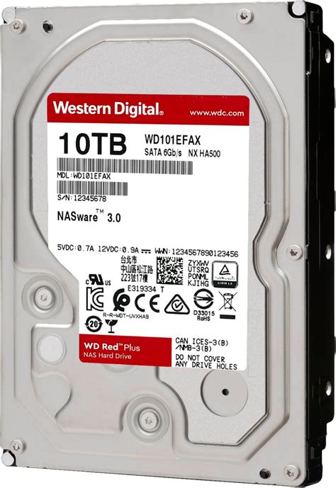 Best Buy Wd Red Plus 10tb Internal Sata Nas Hard Drive For Desktops