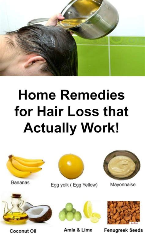 Home Remedies For Hair Loss That Actually Work Home Remedies For Hair