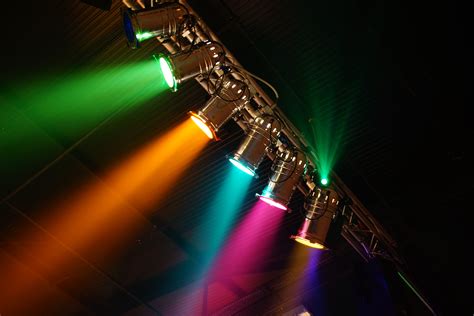 무료 이미지 음악 빛 과학 기술 안개 밤 색깔 램프 화려한 조명 스포트라이트 등 단계 행사 지구의