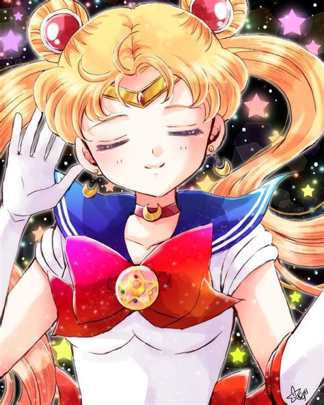 Safebooru Girl Back Bow Bishoujo Senshi Sailor Moon Black Background Blonde Hair Blue Sailor