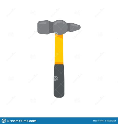 Hand Tools Vector Hammer Made Of Hardened Steel For Hammering Nails