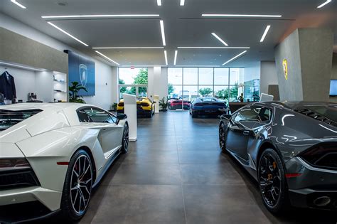 Lamborghini Opens Two New North America Dealerships The Drive