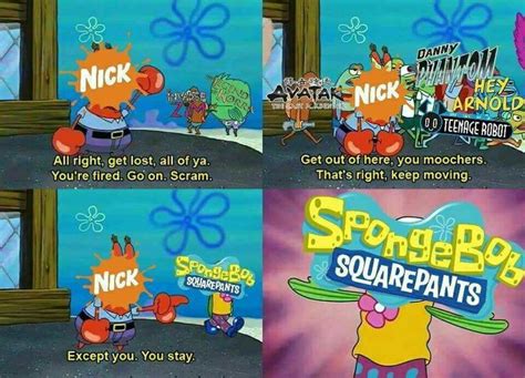 Funny Nickelodeon Meme Old Cartoon Spongebob Danny Phantom Invader Zim Avatar Hey Arnold