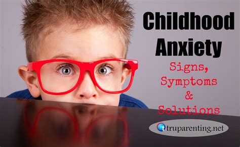 Childhood Anxiety Signs Child Bipolar Treatment