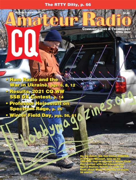Cq Amateur Radio April 2022 Download Digital Copy Magazines And