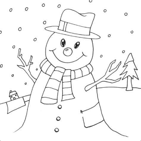 snowman coloring pictures Snowman coloring pages to download and print for free