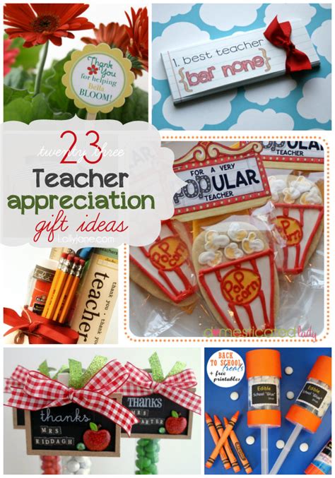 Find the best gift ideas for teachers day! 23 Teacher Appreciation gift ideas