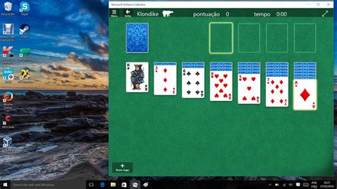 Play Solitaire Game Windows 10 Youtube