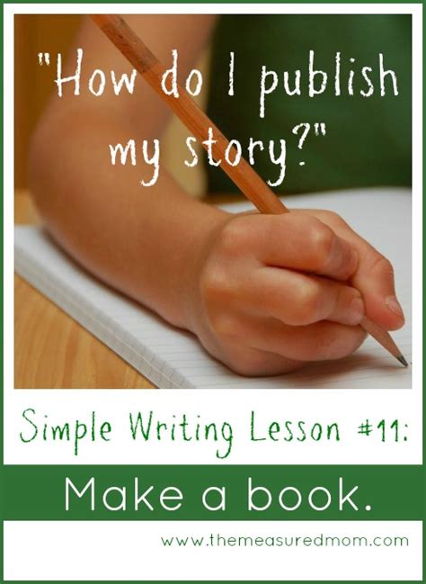 Simple Writing Lesson 11 Make A Book This Reading Mama