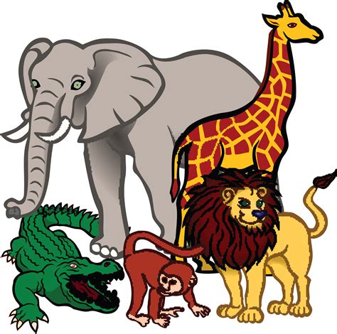 Free Clipart Of African Animals