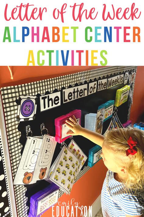 Writing Center Preschool Preschool Boards Alphabet Activities