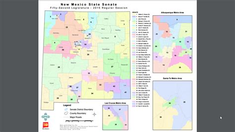 New Mexico Senate Races By District
