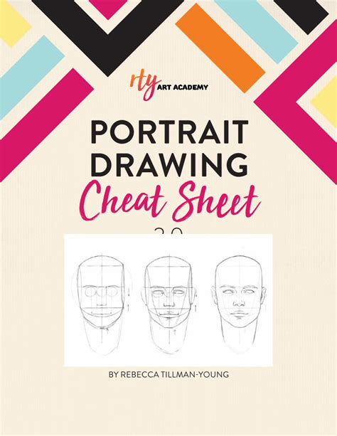 Pdf Portrait Drawing Cheat Sheet Dokumentips