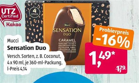 Mucci Sensation Duo Angebot Bei Aldi S D Prospekte De