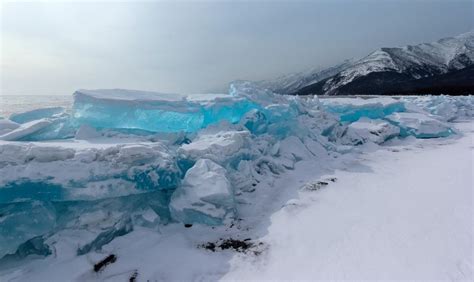 The Ice Of Lake Baikal