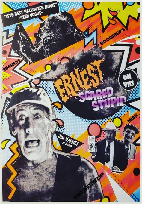The Horrors Of Halloween Ernest Scared Stupid 1991 Fan Artwork