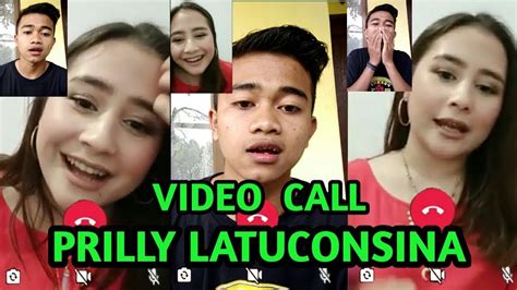 Video Call Sama Artis Cantik Prilly Latuconsina 😍bikin Baper Youtube