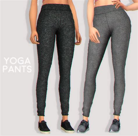 Yoga Pants “new Mesh 16 Swatches Has Morphs Not Hq Mod Compatible