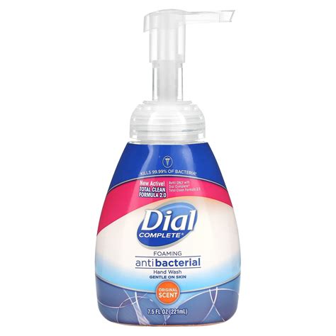 Dial Complete Foaming Anti Bacterial Hand Wash Original 75 Fl Oz
