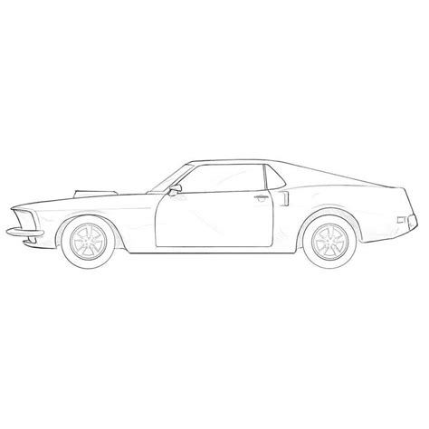 Draw A Muscle Car Draw Spaces