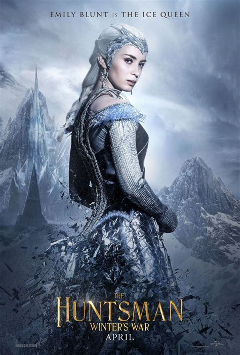 The Huntsman Gets An Official Title Synopsis And Character Posters