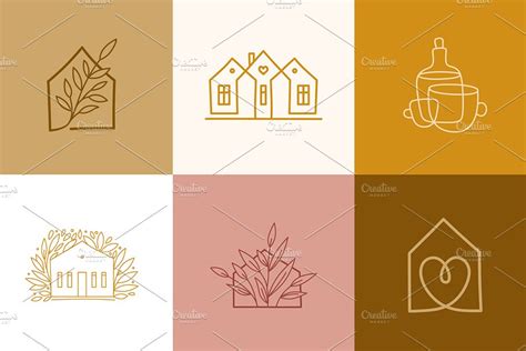 12 Home Decor Logos Creative Logo Templates ~ Creative Market