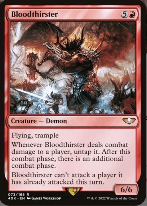 Bloodthirster Additional Combat Phsases Rmtg