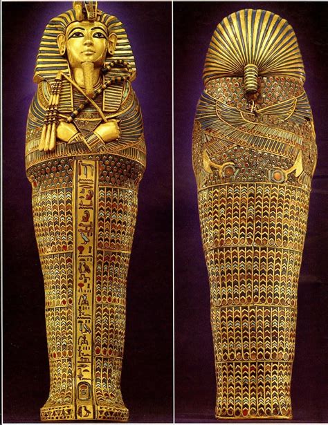Tut Sarcophagus Tutankhamun Egyptian History Egypt