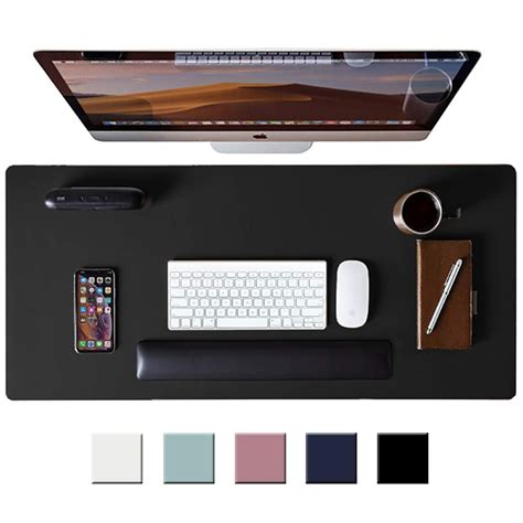 Large Mouse Pad Extra Big Non Slip Desk Pad Waterproof Pvc Leather Desk