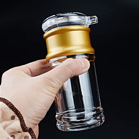 2pcs Highquality Acrylic Transparent Soy Sauce Bottle Vinegar Storage