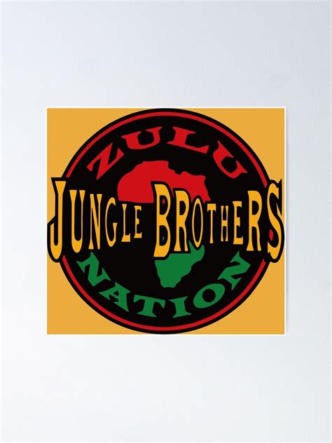 Jungle B Hip Hop Logo Poster For Sale By Sutimo Redbubble