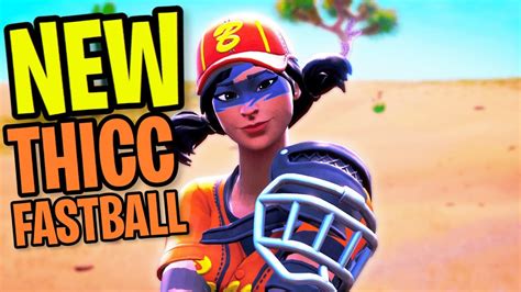 The New Thiccest Skin In Fortnite🍑⚾️ Fortnite Thicc Fastball Skin