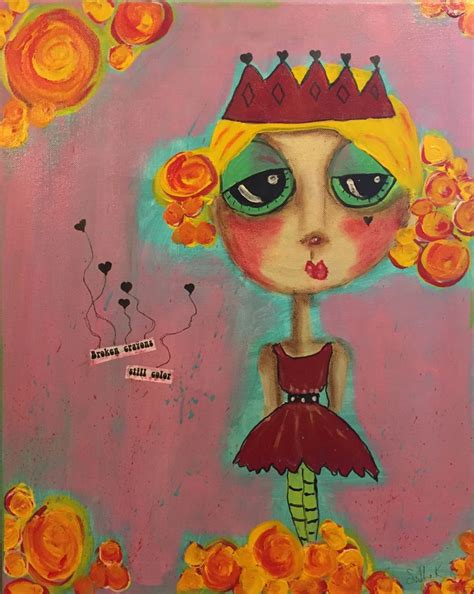 Sheforest Art Big Eyes Paintings Painting Big Eyes Art