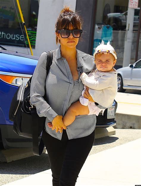 kourtney kardashian s daughter penelope is getting so big photo huffpost