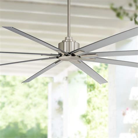 84 Minka Aire Xtreme H2o Brushed Nickel Wet Ceiling Fan With Remote