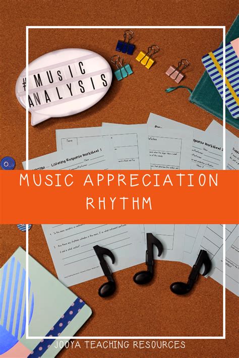 Music Appreciation Worksheets
