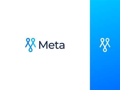 Meta Logo Redesign By Branding By Heart On Dribbble