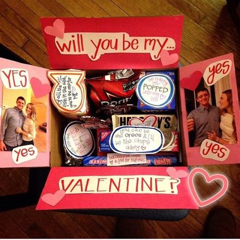 The ultimate gift you could give your ldr boyfriend is you! DIY Valentines Gift Baskets for Him