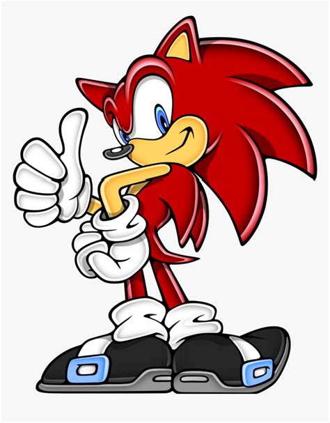Red Sonic The Hedgehog Photo Advance Sonic 1 Hd Png Download Kindpng